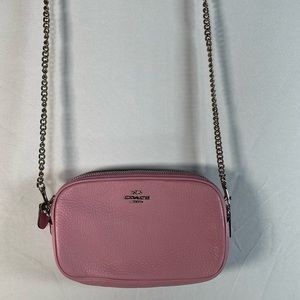 Coach | Pebbled Leather Chain-Strap Crossbody Bag